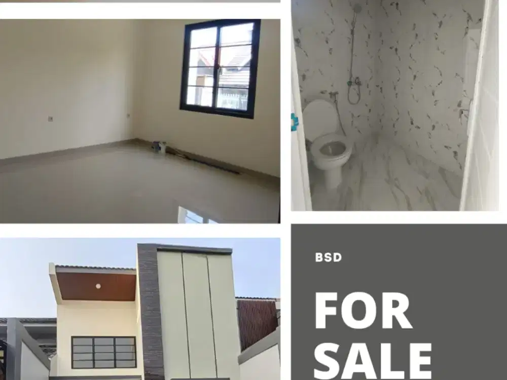 Dijual Rumah Baru nusaloka BSD