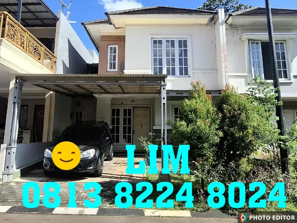 RUMAH MURAH JUAL CEPAT LT 120 KOTA WISATA CIBUBUR JAKARTA TIMUR