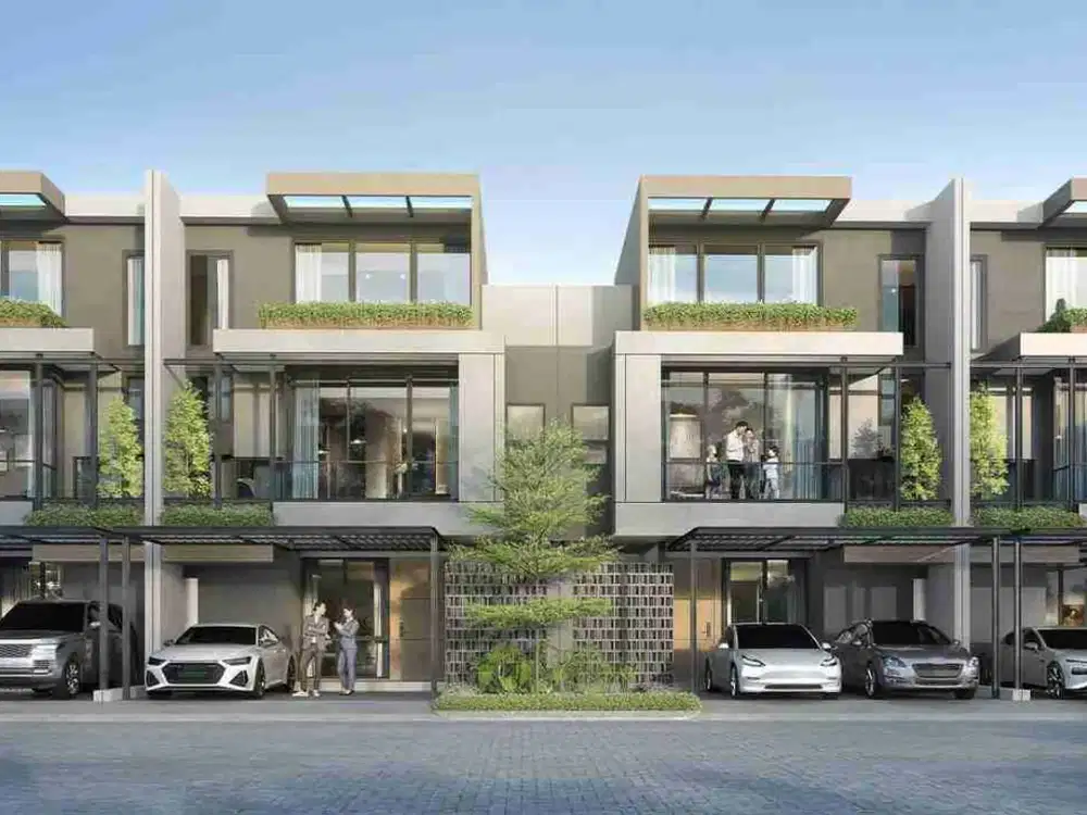 RUMAH MEWAH 3 LANTAI BSD CITY LOKASI SUPER STRATEGIS