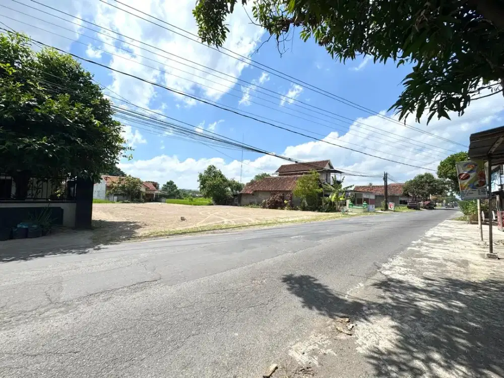 Dekat Jalan Raya Jogja-Solo, Tanah Murah Sleman