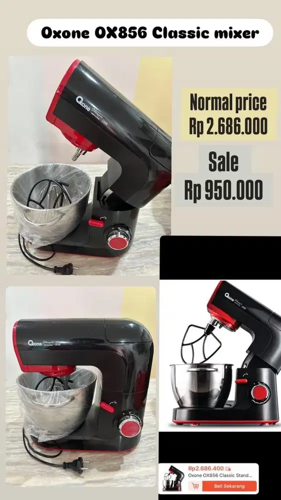 Dijual Oxone 0X856 Classic mixer