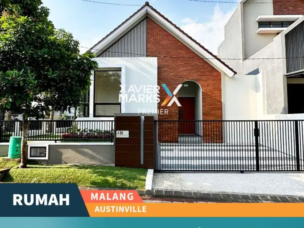 Rumah Desain Modern Siap Huni DI Austinville, Dieng Malang