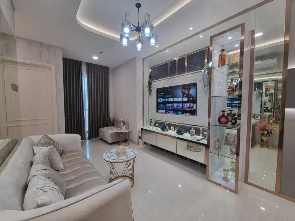 Apartement Grand Madison 2BR Furnished Bagus Interior Baru (Tanjung Duren)