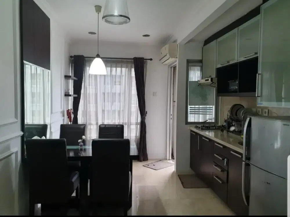 Dijual Apartemen Sudirman Park 2BR Full Furnished Tower A LantaiMarmer