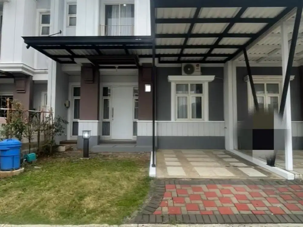 Rumah Cluster 2 Lantai di VISANA, the SAVIA, BSD - siap huni luasan 84 m²