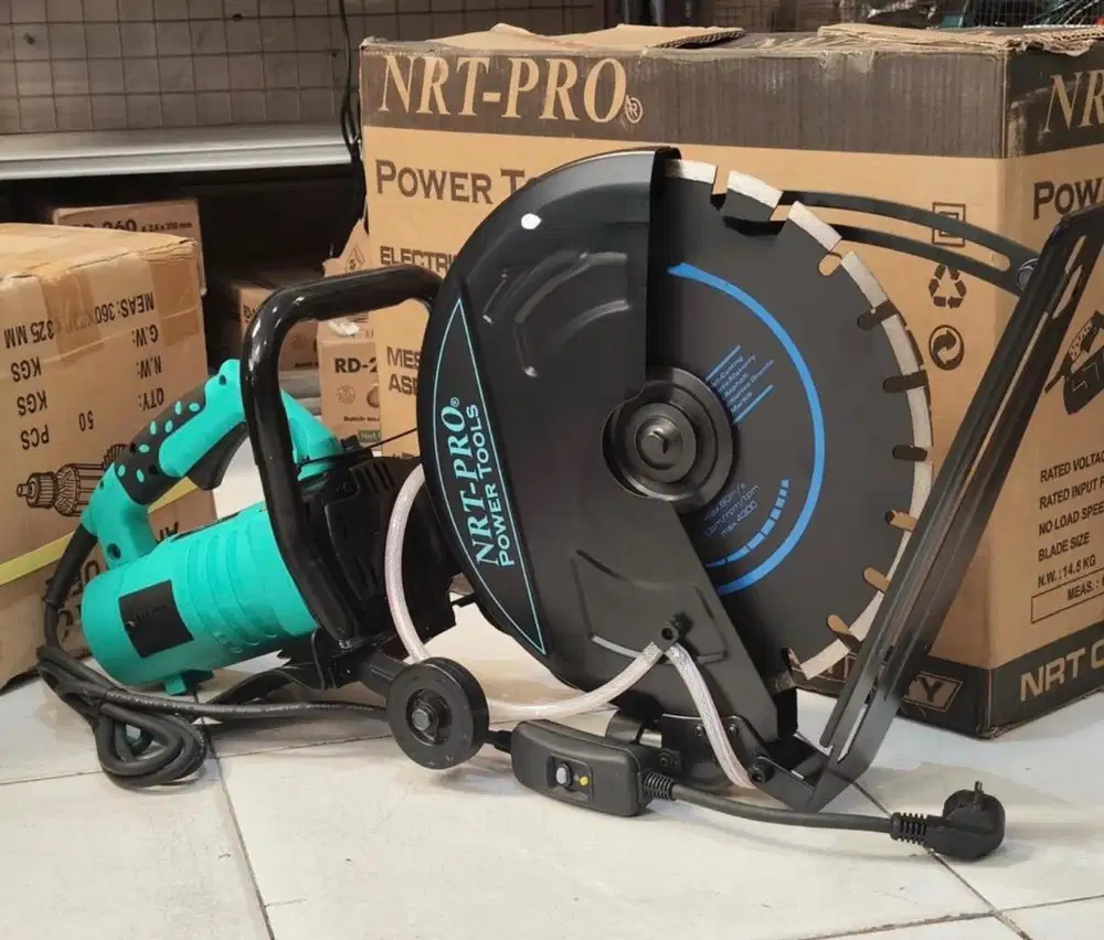Mesin Potong Aspal Beton 14in Concrete Cutter NRT PRO CC14 HD promo