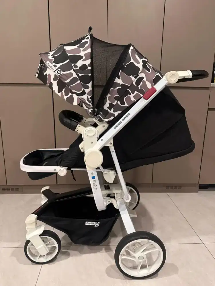 Stroller Coco Latte x Bebe Apes