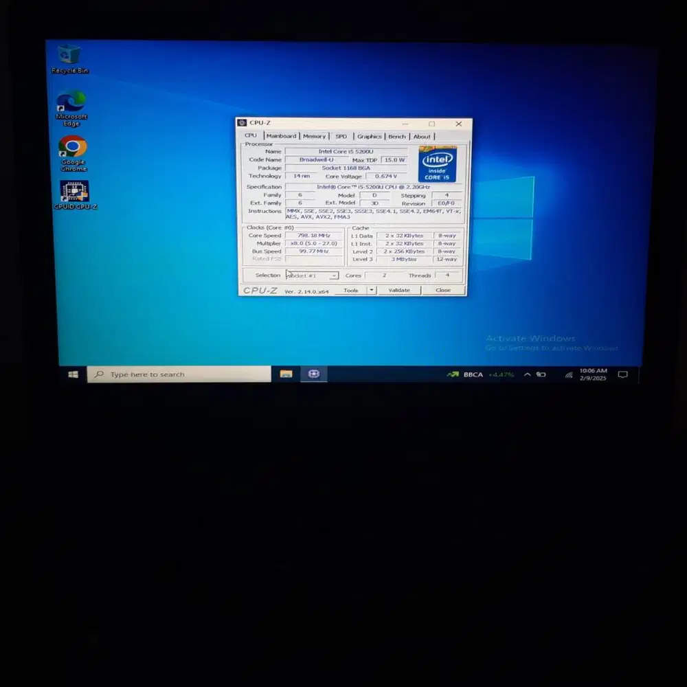 Laptop Lenovo G 40-80 Bekas