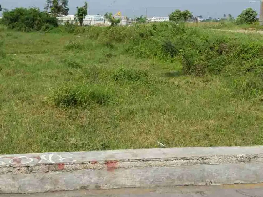 Dijual Murah Tanah Cocok Untuk Gudang Dan Industri Lokasi Sayap TKI Samping Exit Tol Margaasih Bandung