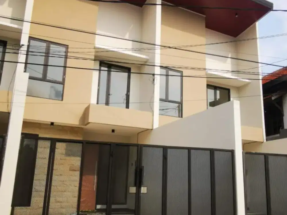 Rumah Modern Minimalis Selangkah MERR Lokasi Komplek. Semampir - Sukolilo Surabaya