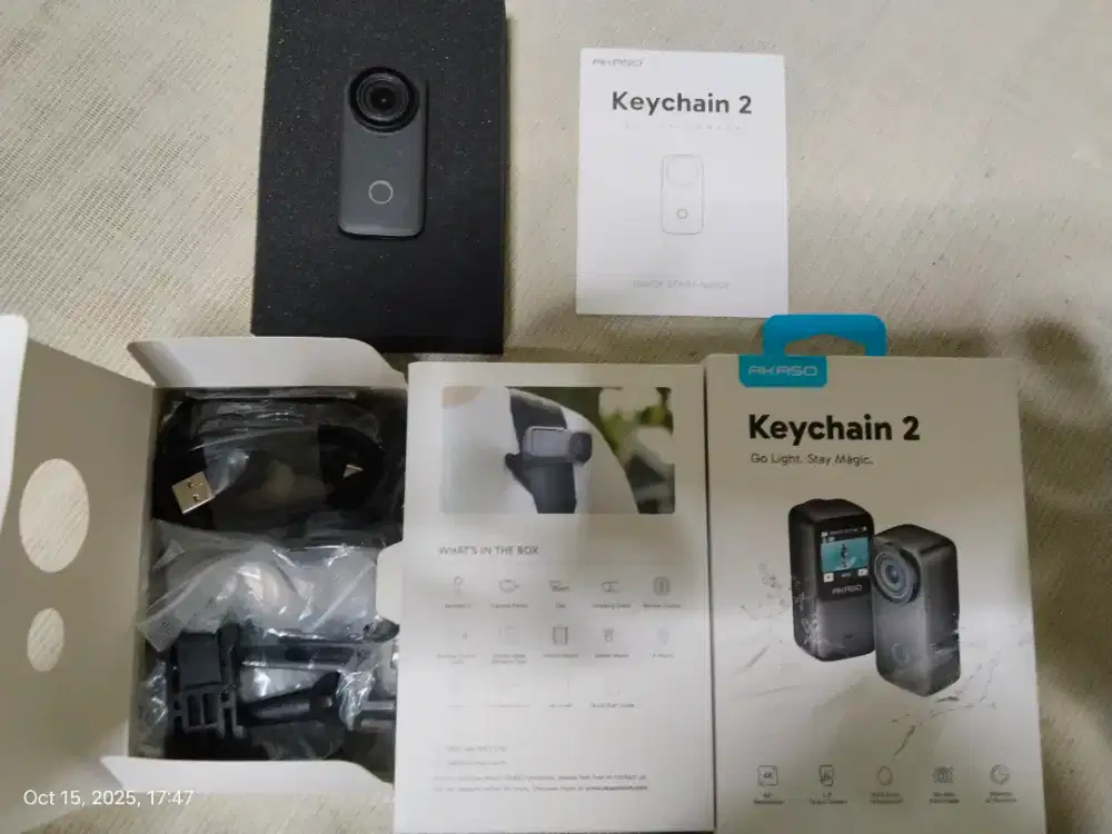 AKASO Keychain 2 like new