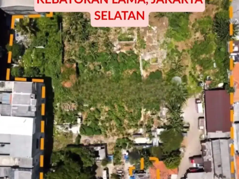 Tanah Padet Pasar Kebayoran Lama Jakarta Selatan Dijual Harga Termurah Lokasi Strategis Dekat Busway