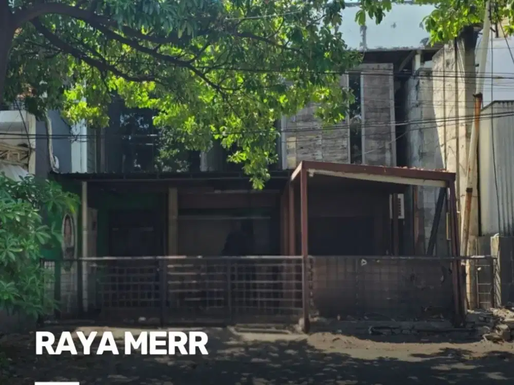 Ruko Raya MERR STRATEGIS, NOL JALAN