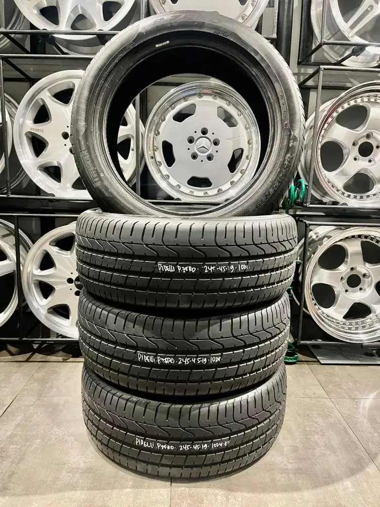 Ban Pirelli P Zero RFT 245/45/19 (4 Buah) Tahun 2024 Kond Sprt Baru