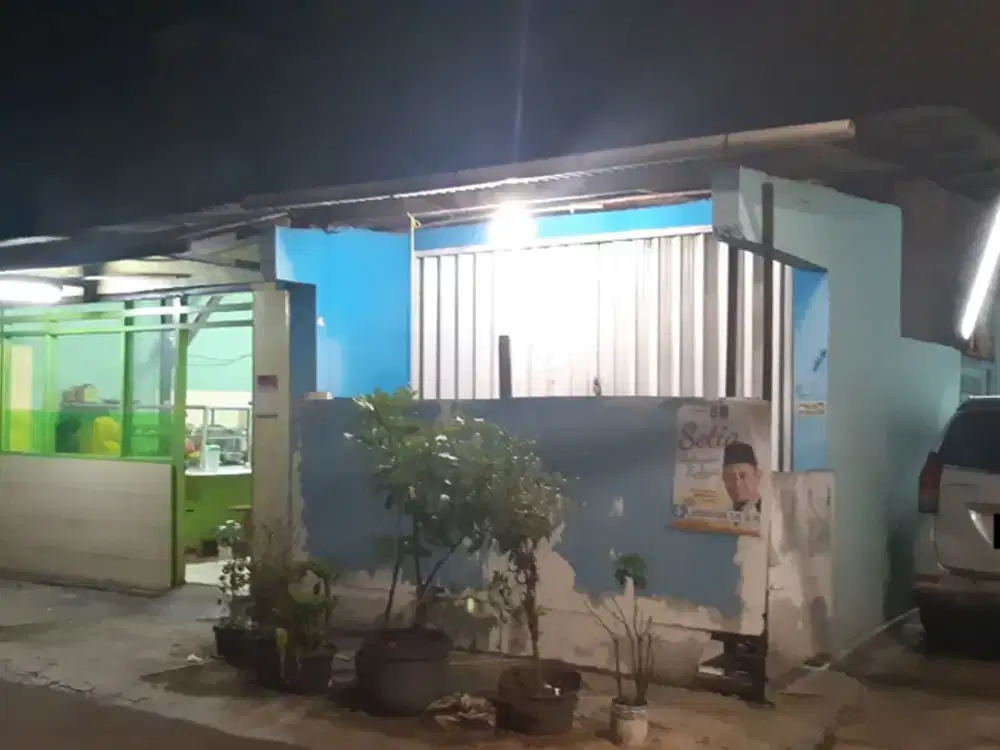 Rumah pojok cocok untuk usaha warung dan kontrakan
