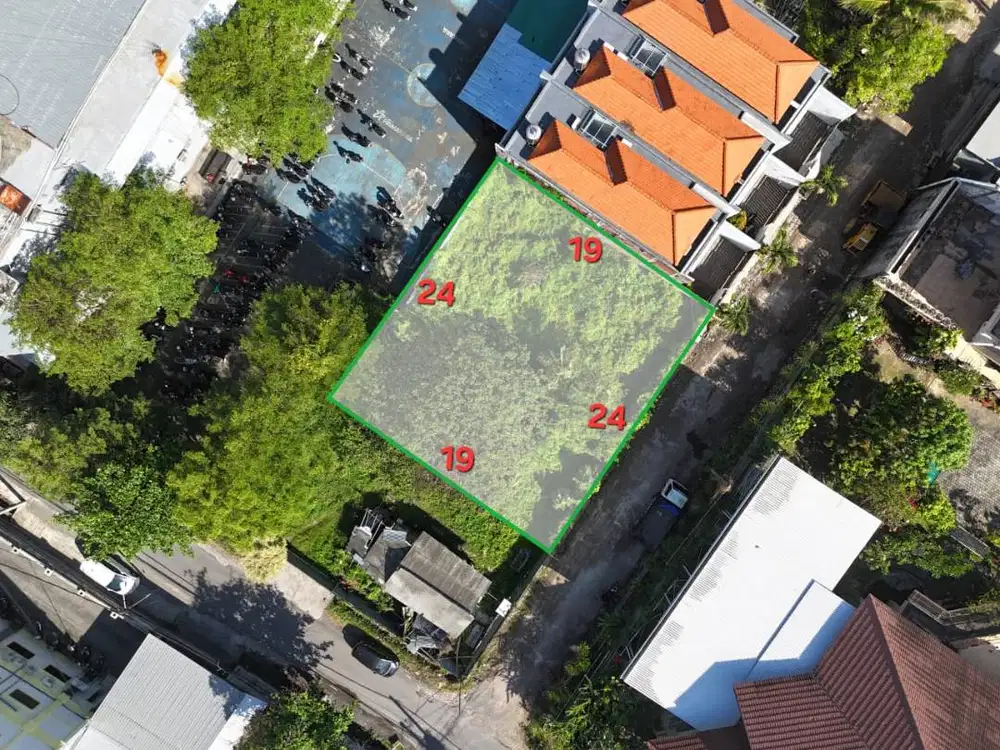 DIJUAL TANAH BISA BELI 2 ,1 ARE DI TUKAD BADUNG RENON DENPASAR BALI