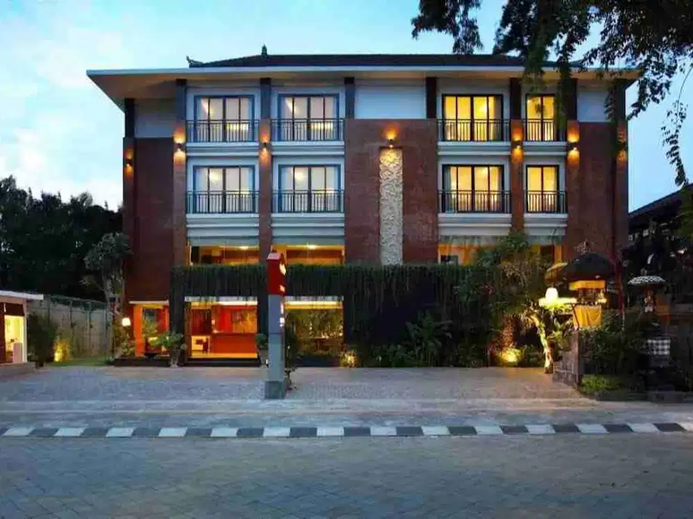 dijual boutique hotel bintang 3 renon denpasar