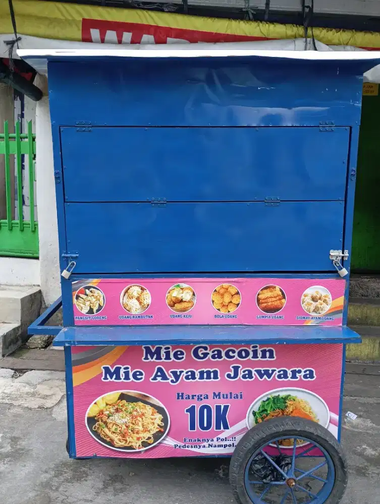 Dijual gerobak bekas