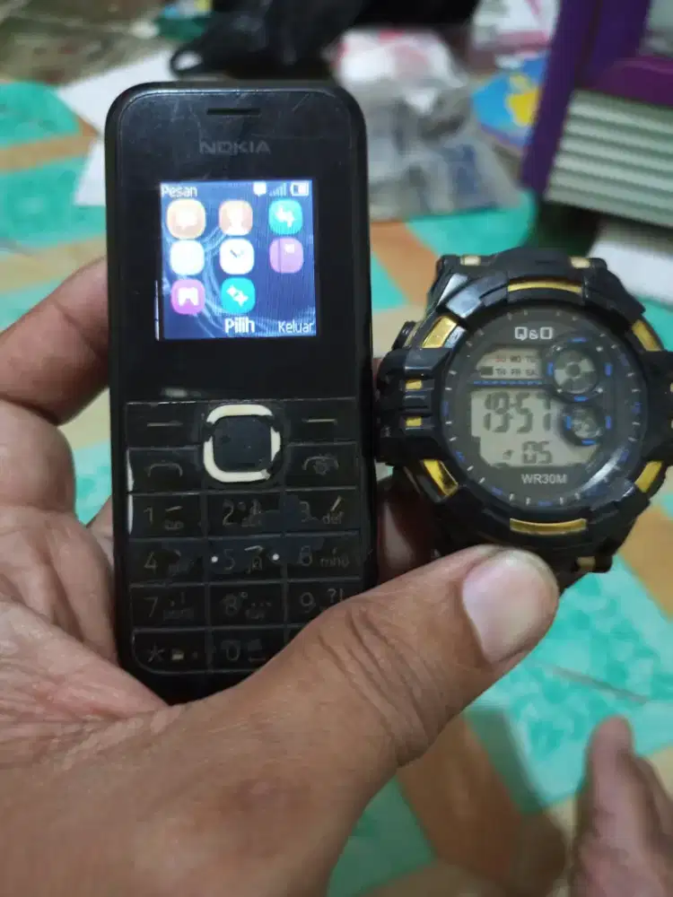 Hp Nokia jadul dan gratis jam tangan