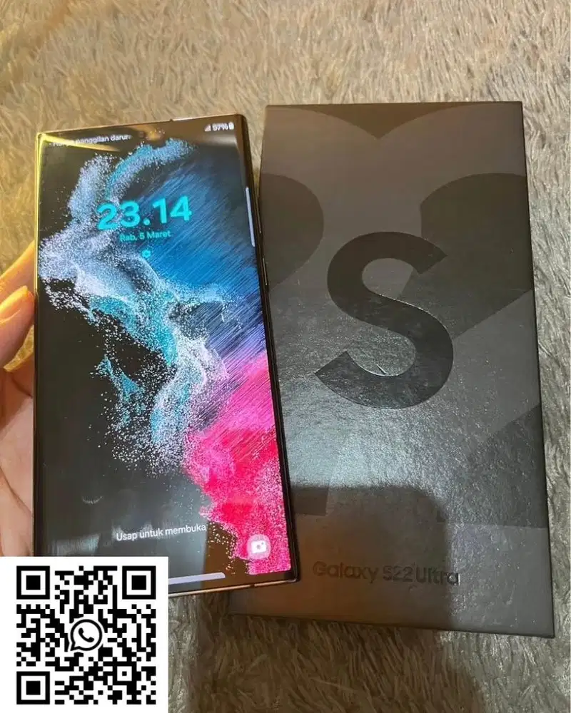 SAMSUNG S22 ULTRA 12/512 RESMI