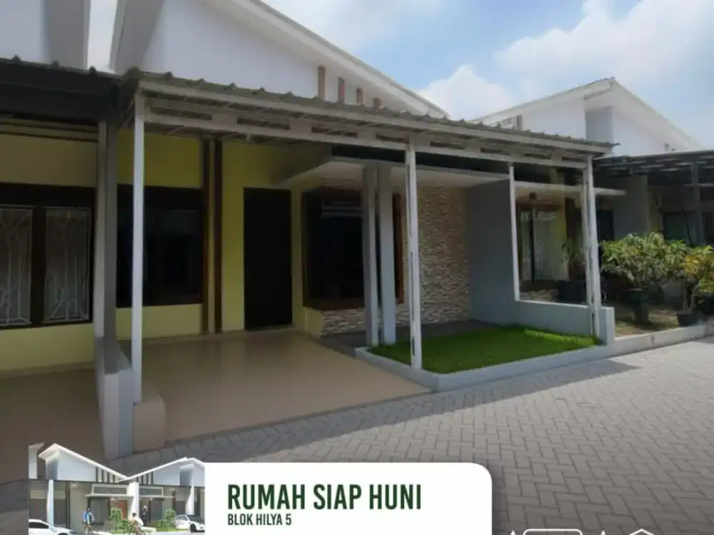 Rumah Murah Siap Huni Dekat Grand Wisata Bekasi Tambun, Dalam Kompleks Perumahan Cluster Islami