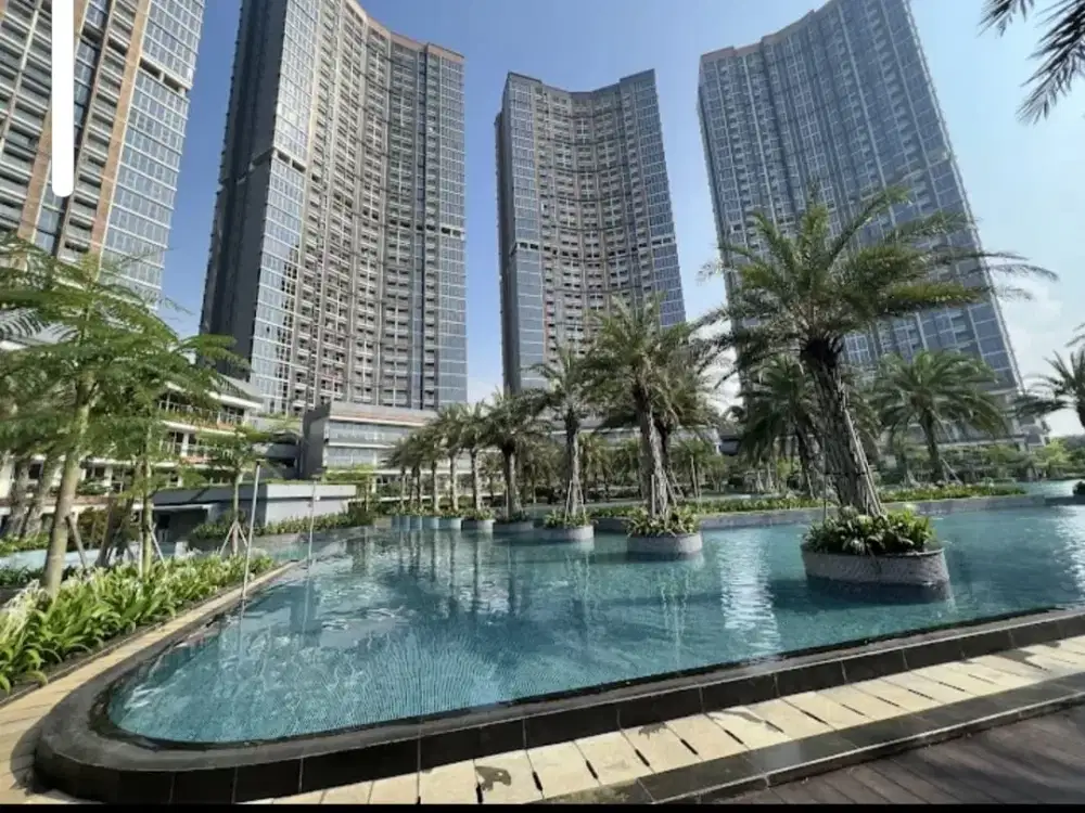 Dijual 2BR Gold Coast Pik Apartment Honolulu dengan Sea and Swimming Pool View