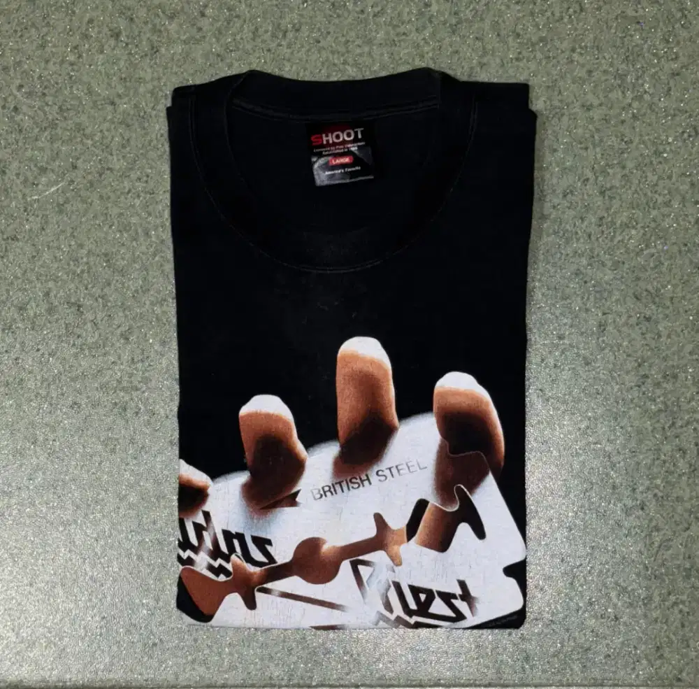 Kaos Vintage Judas British Steel