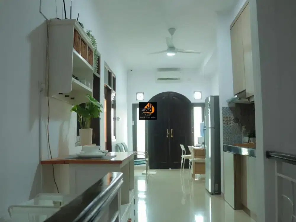 Th20.Rumah Minimalis 3 lantai Bebas Banjir di Rawasari Cempaka putih Jakarta pusat.