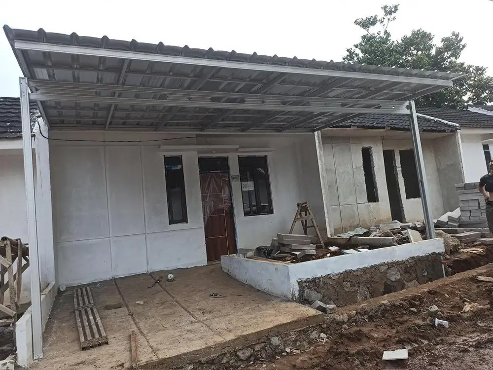 Kanopi spandek silver baja ringan