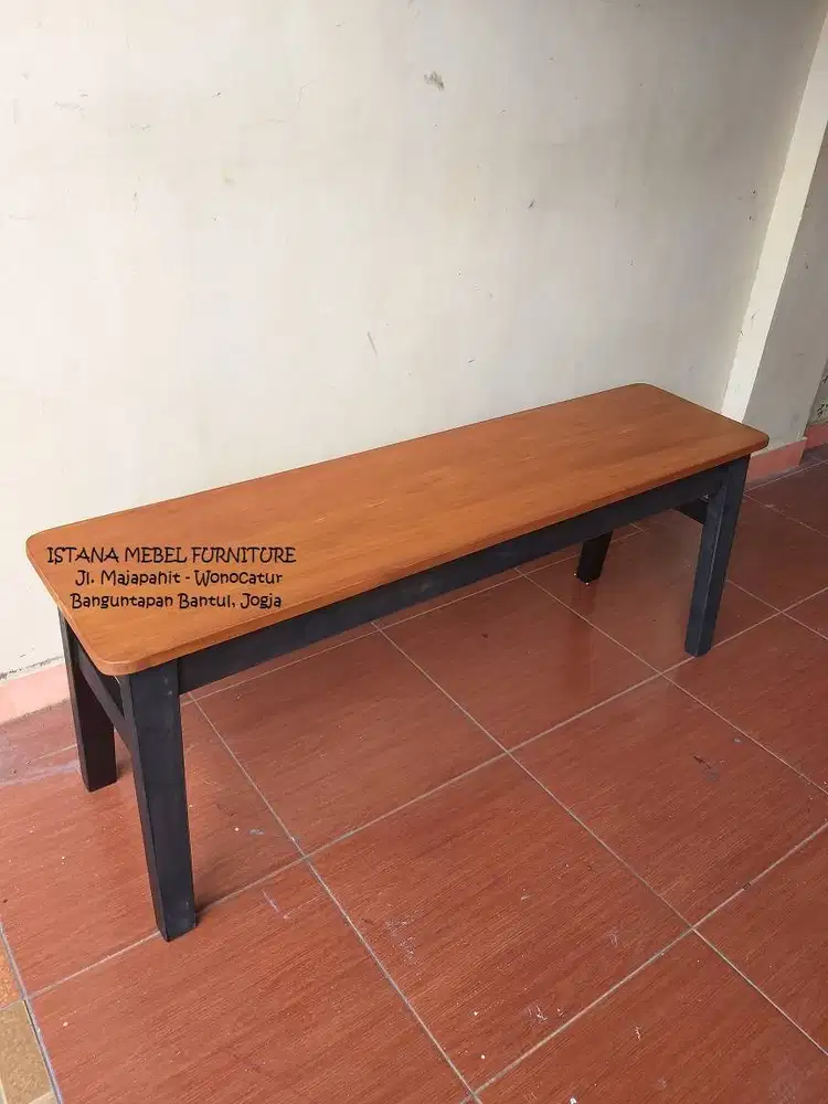 Kursi Dingklik Tunggu Tamu Warung Rumah Makan Cafe Panjang Kayu #BS