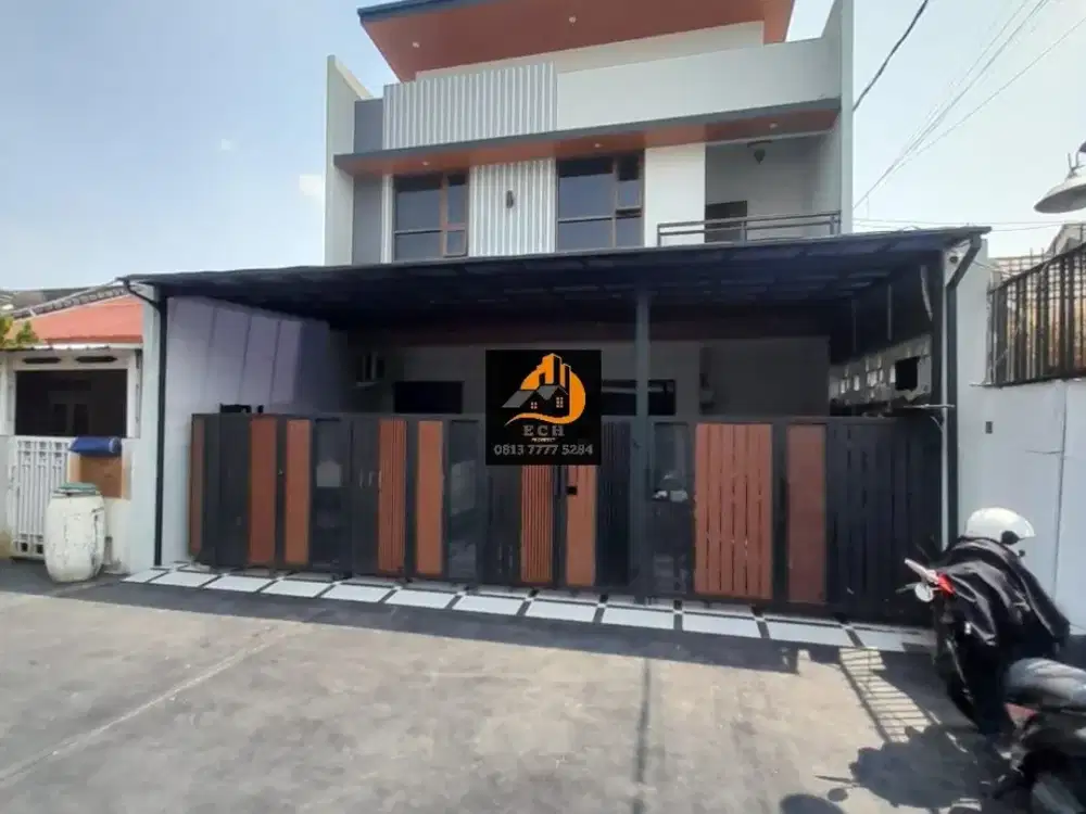 Th21.Rumah Baru 2,5 lantai Dalam Cluster Di Jakasampurna Bekasi Barat Kota Bekasi