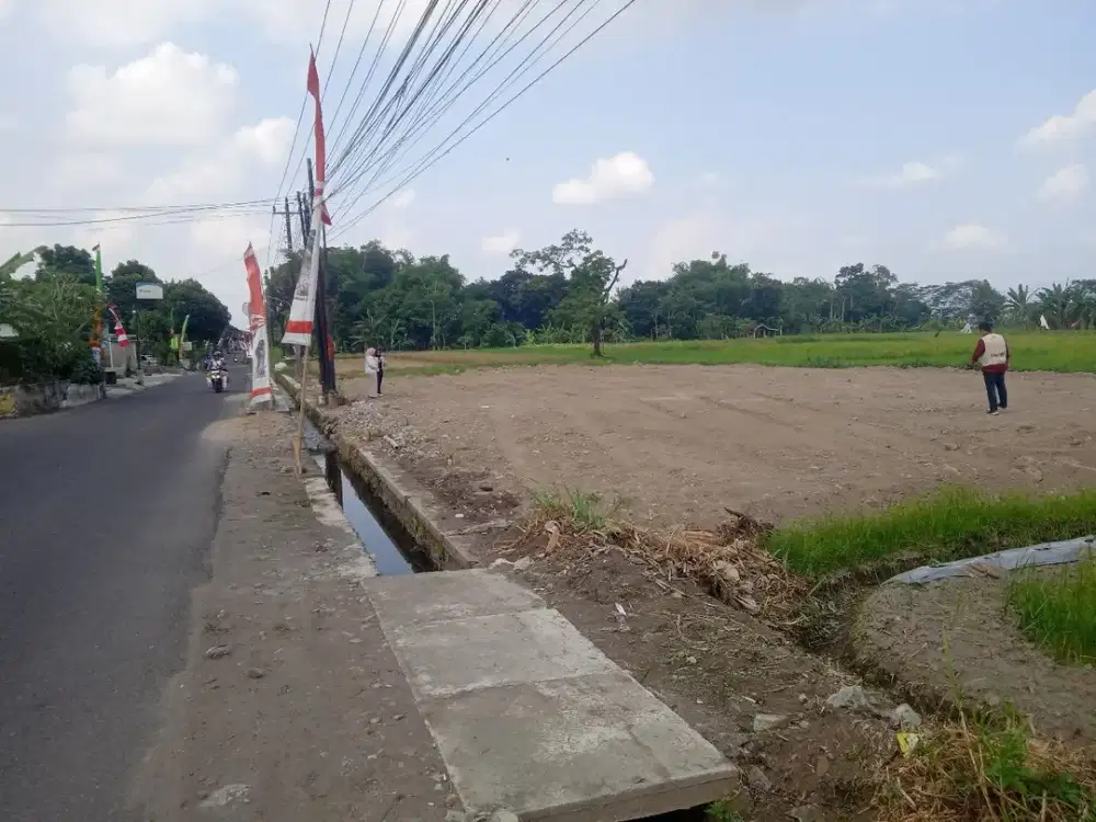 Dekat Stadion Maguwoharjo Jual Tanah Murah Jogja Sertifikat SHM
