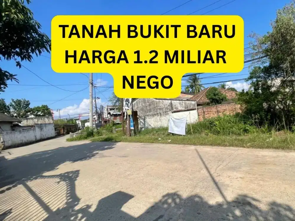 TANAH BUKIT BARU PALEMBANG