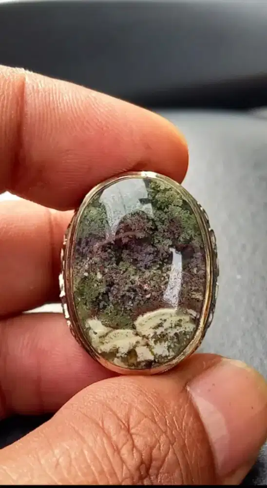 Batu Akik Kecubung Karang