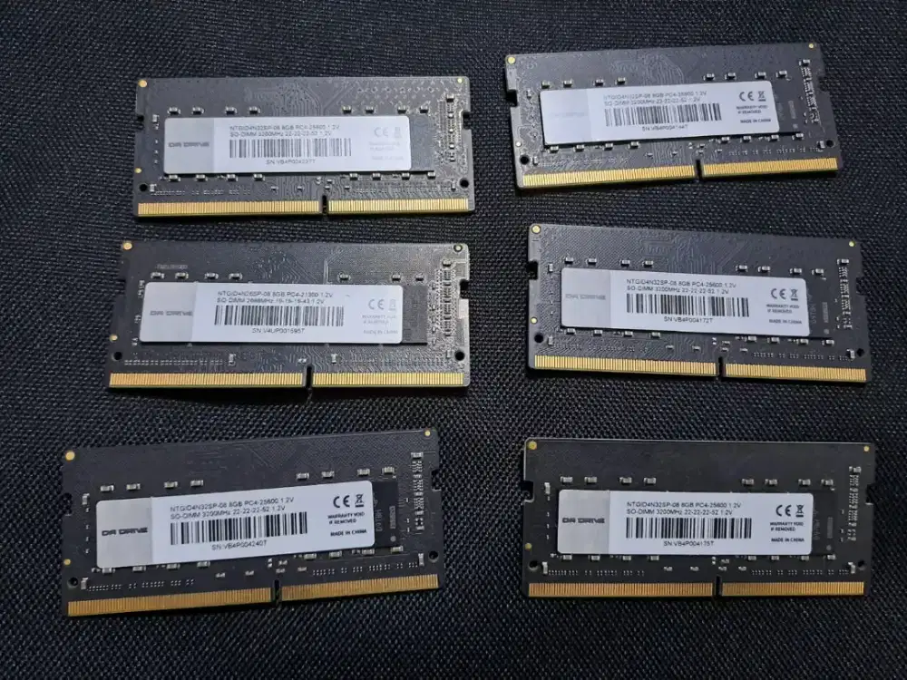 RAM DDR4 8 GB 3200 dan 2666