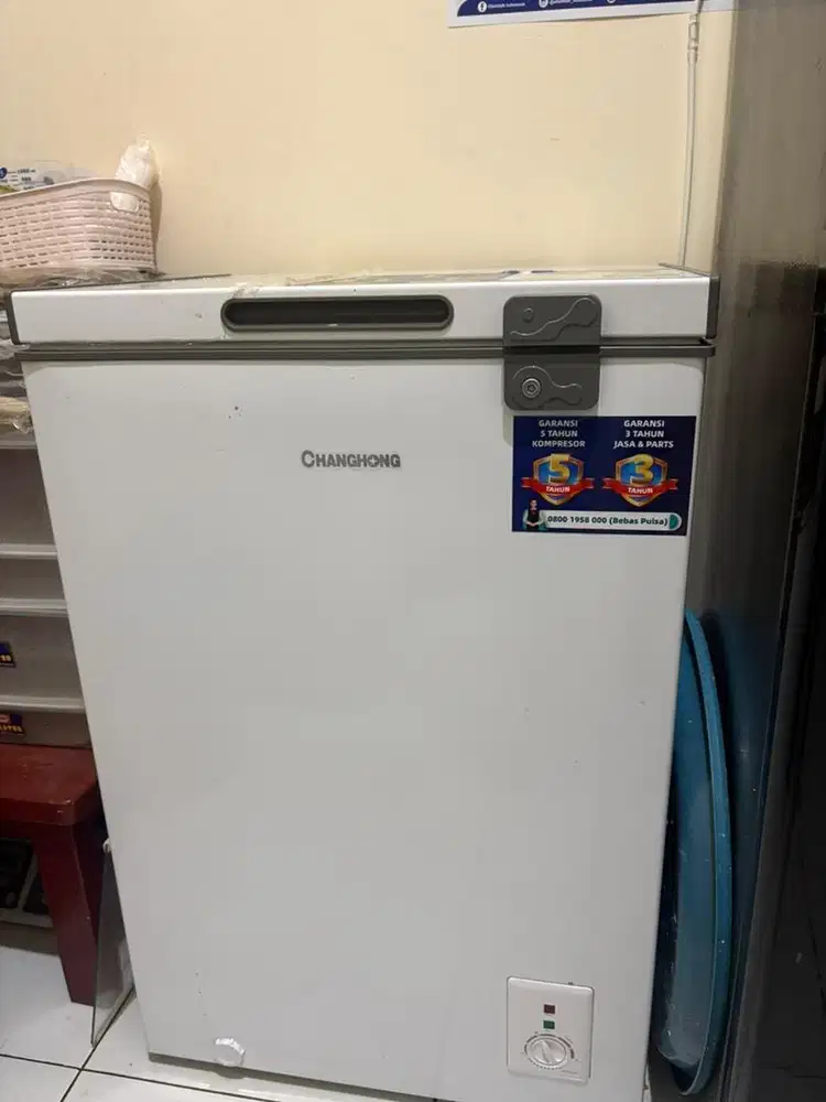 Freezer bekas/second gres