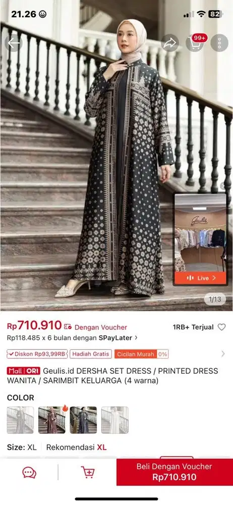 gamis made in geulis