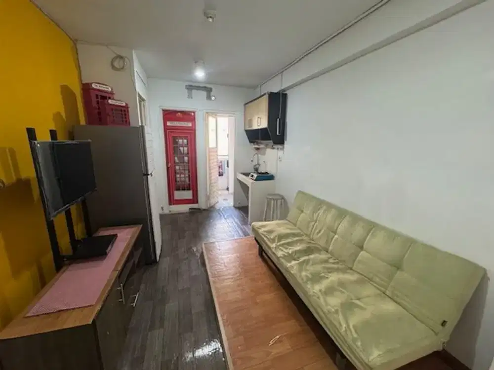 JUAL Apartemen Gading Nias 2 Kamar SHM Tower Emerald Hadap Kolam Renang