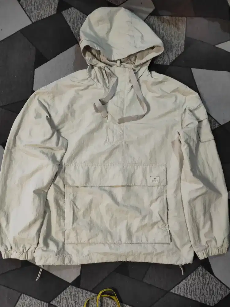 jaket kagool snowpeak anorak jacket like new