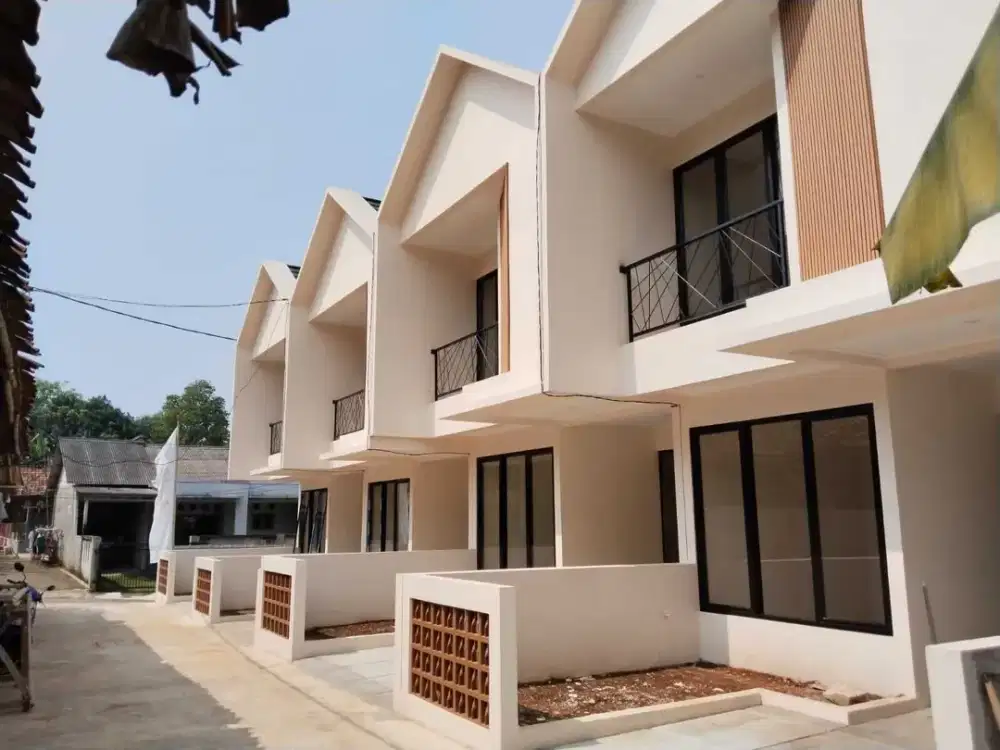 Rumah Baru2 lantai Siap Huni Harga Murah Bebas Banjir di Jatiasih