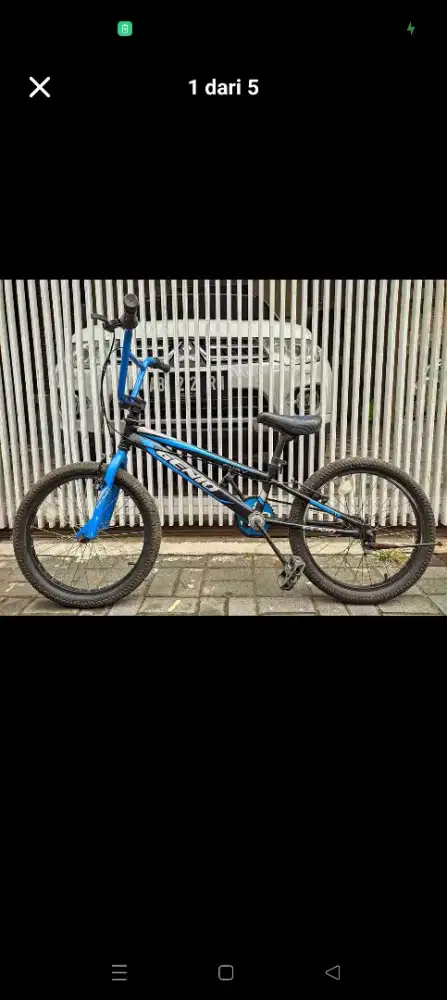 Sepeda BMX Genio furry anak laki laki