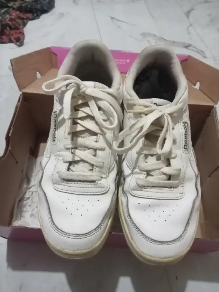 Reebok Men Court Advance Chalk Dark Green sneakers Unisex Original