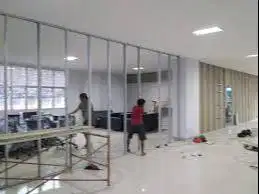 Pasang Khusus Partisi - Partisi Gypsum / PVC + AlumInium + KACA / wpc