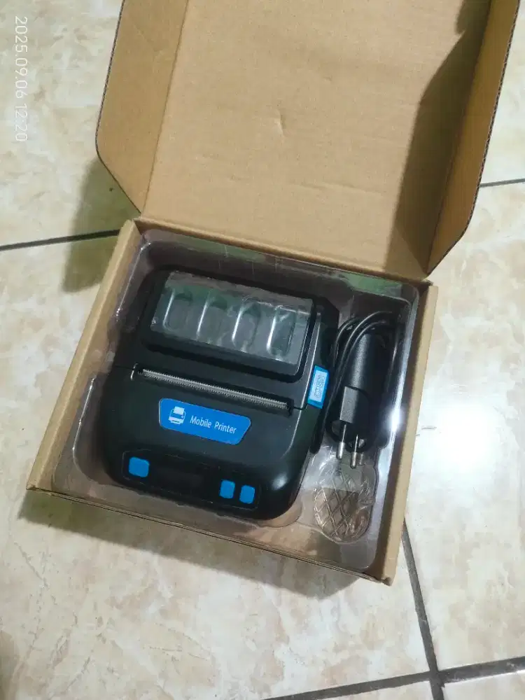 Mobile Printer Bluetooth Thermal 80MM Resi Nota Struk Kasir