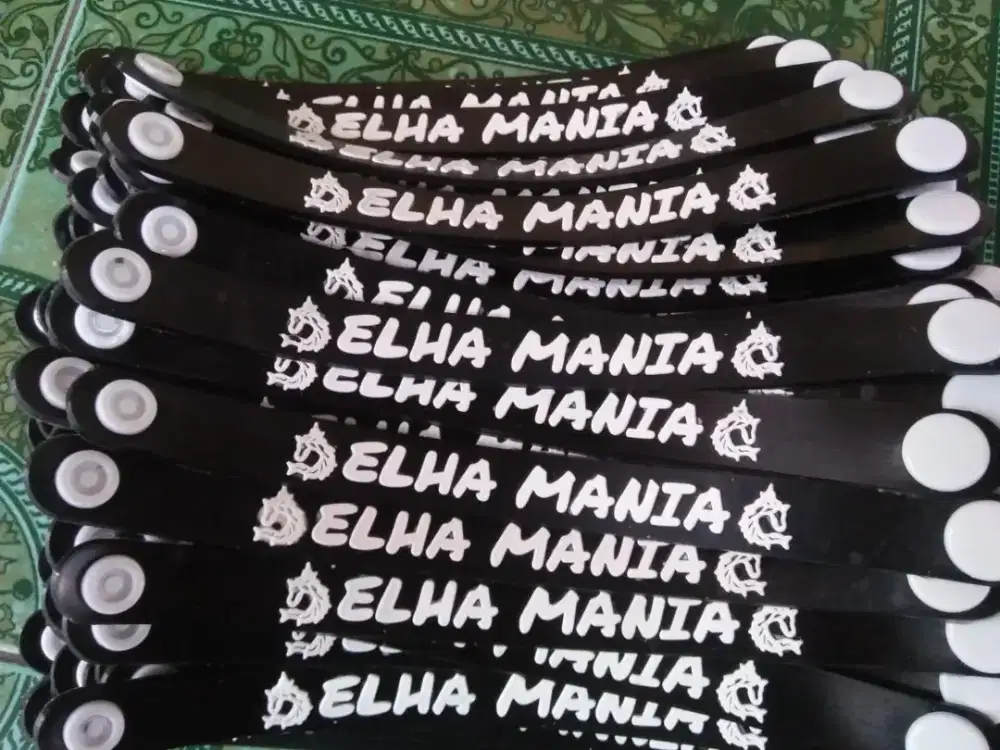 GELANG KARET PAKAI KANCING HARGA MURAH