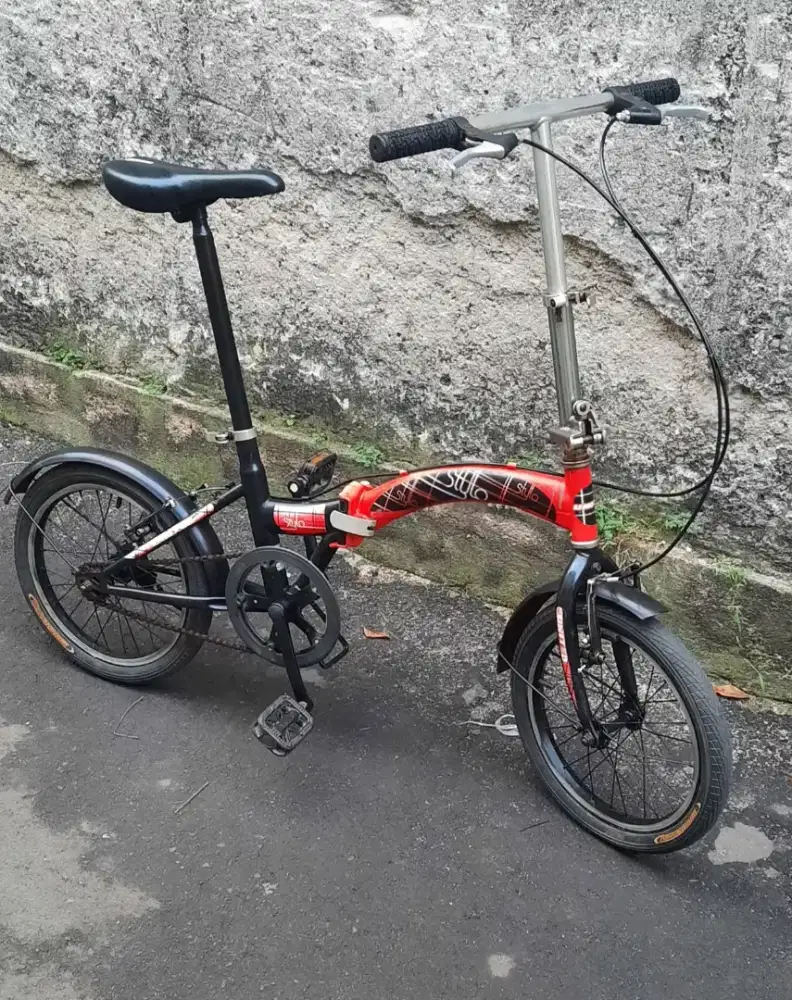 Jual sepeda lipat united stylo uk 16.