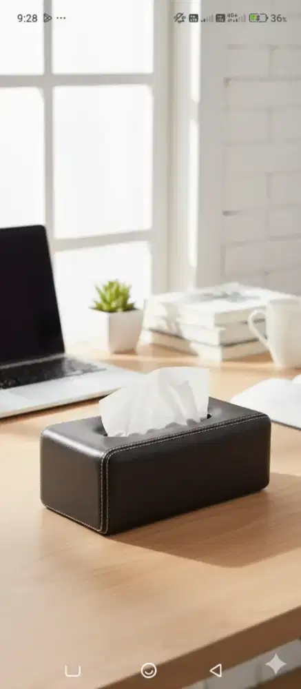 Tissue Box Kotak Kulit