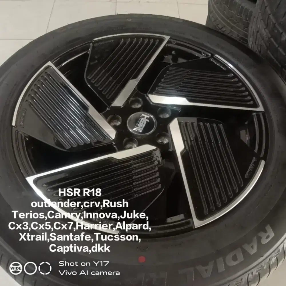 Velg Raijua R18 CRV,Escape,Captiva,Outlander,Xpander,Juke,Innova,Rush