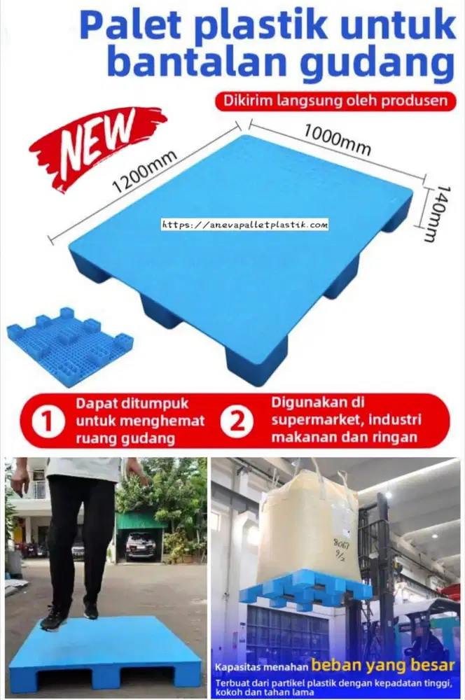 Pallet plastik palet plastik murah Jakarta Bogor Bandung Lampung