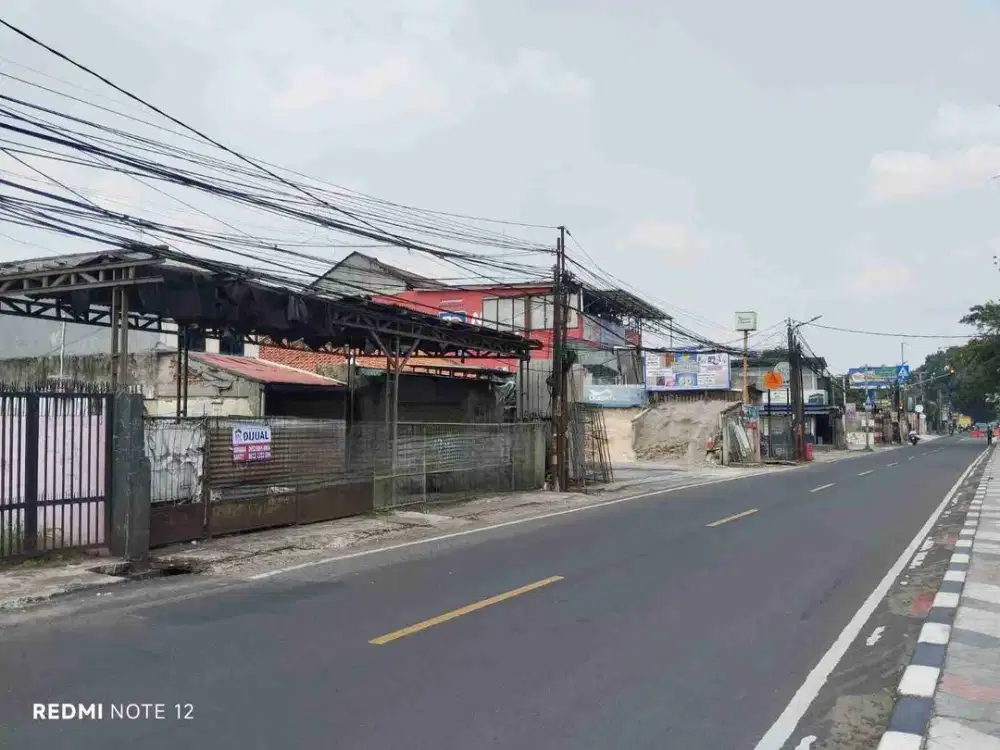 Jual rumah hitung tanah saja di Jl. Raya Sawangan, Pancoran Mas Depok